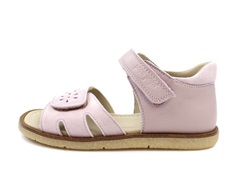 Pom Pom sandal lavender med velcro